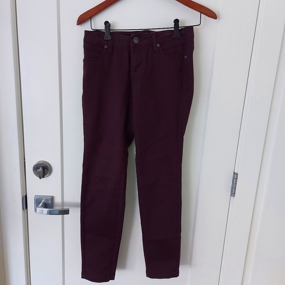 SUKO BURGUNDY JEANS 